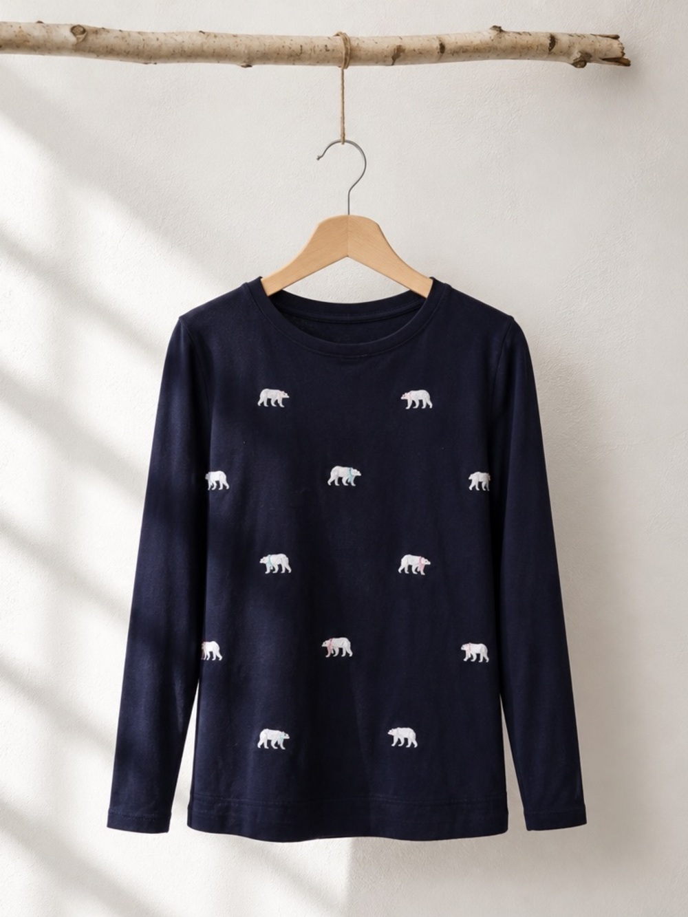 Talbots Embroidered Mini Polar Bear Sweater